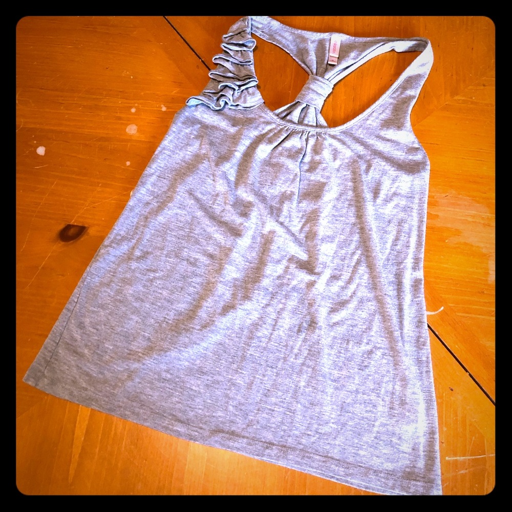 Racerback with detail